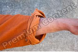 Forearm Head Man Casual Shirt Average Street photo references